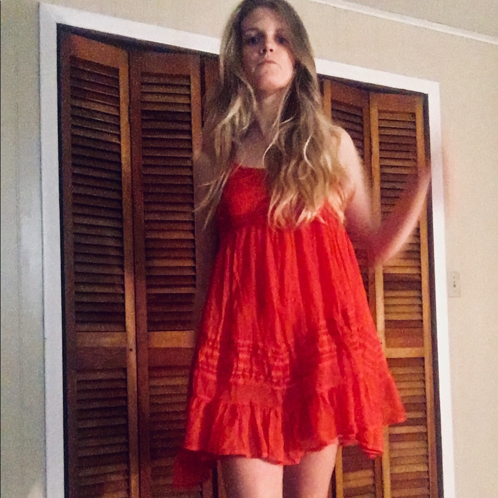 Red Billabong dress